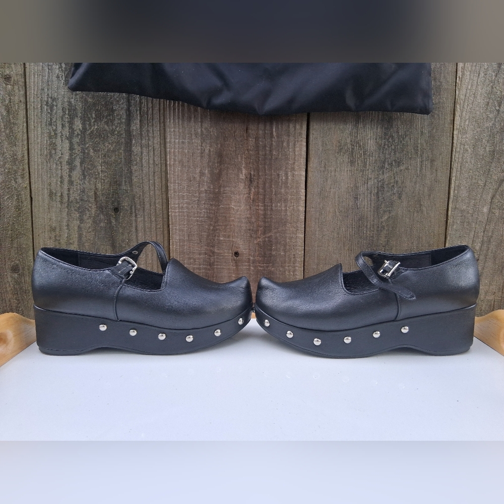 Black Platform Mary Jane Flat Apartment